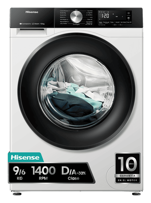 Lavasecadora Hisense WD3S9043BW3